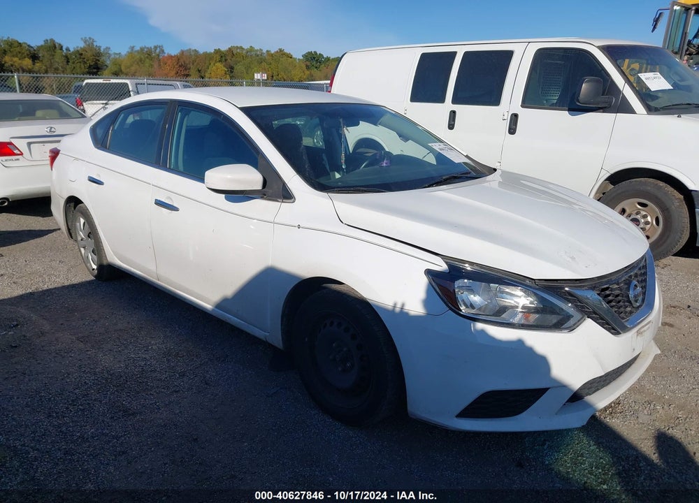 2019 NISSAN SENTRA S VIN: 3N1AB7AP2KY316871