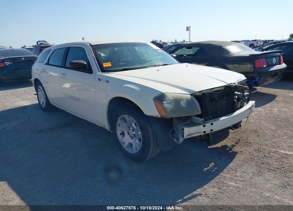 2005 DODGE MAGNUM SE VIN: 2D4FV48T65H629611