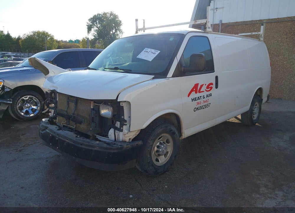 2017 CHEVROLET EXPRESS 2500 WORK VAN VIN: 1GCWGAFF6H1118972