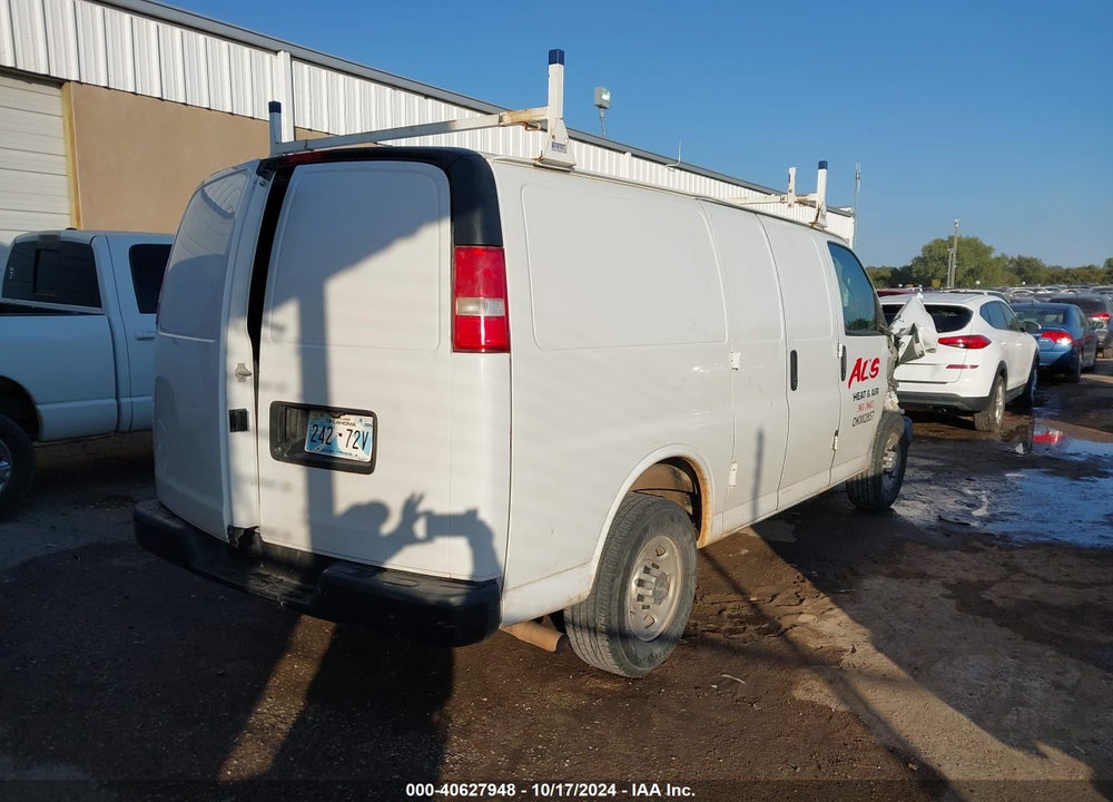 2017 CHEVROLET EXPRESS 2500 WORK VAN VIN: 1GCWGAFF6H1118972