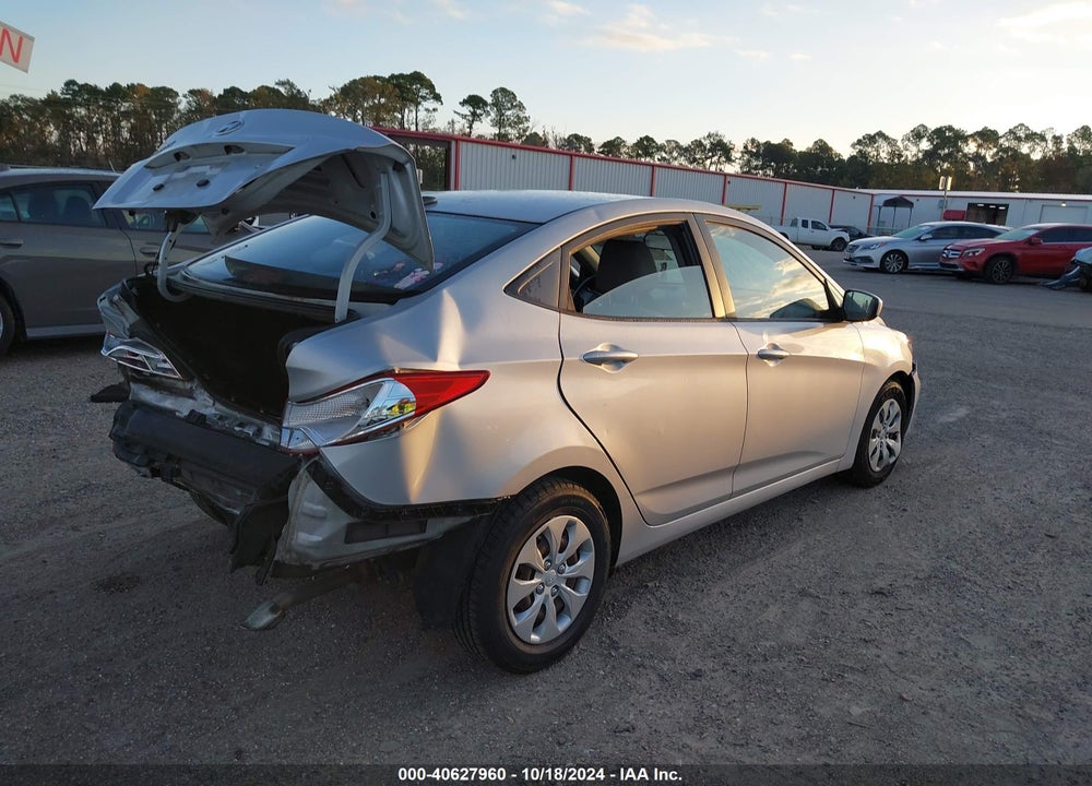 2015 HYUNDAI ACCENT GLS VIN: KMHCT4AE5FU800571