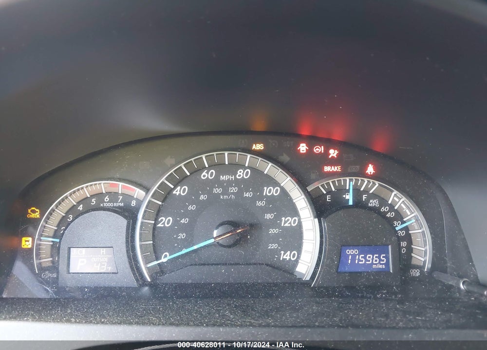 2014 TOYOTA CAMRY SE VIN: 4T1BF1FK6EU842357