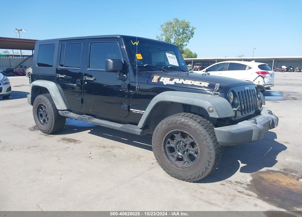 2010 JEEP WRANGLER UNLIMITED SPORT VIN: 1J4BA3H19AL160862