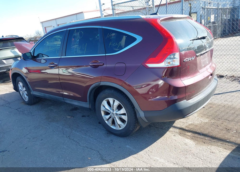 2012 HONDA CR-V EX-L VIN: 5J6RM3H74CL027276