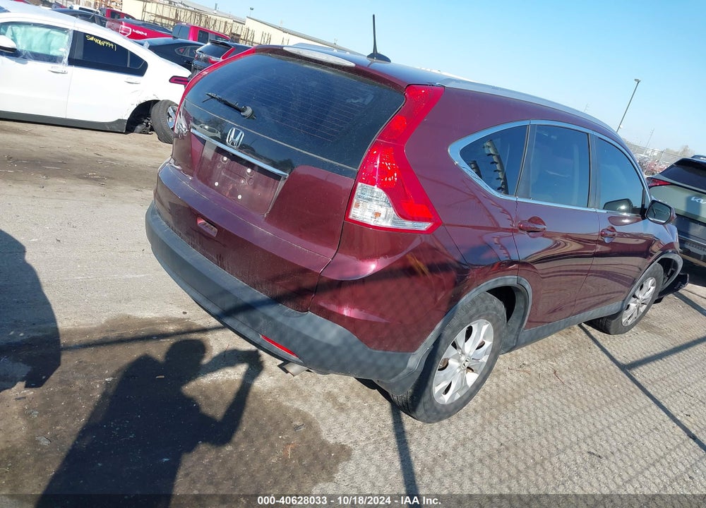 2012 HONDA CR-V EX-L VIN: 5J6RM3H74CL027276