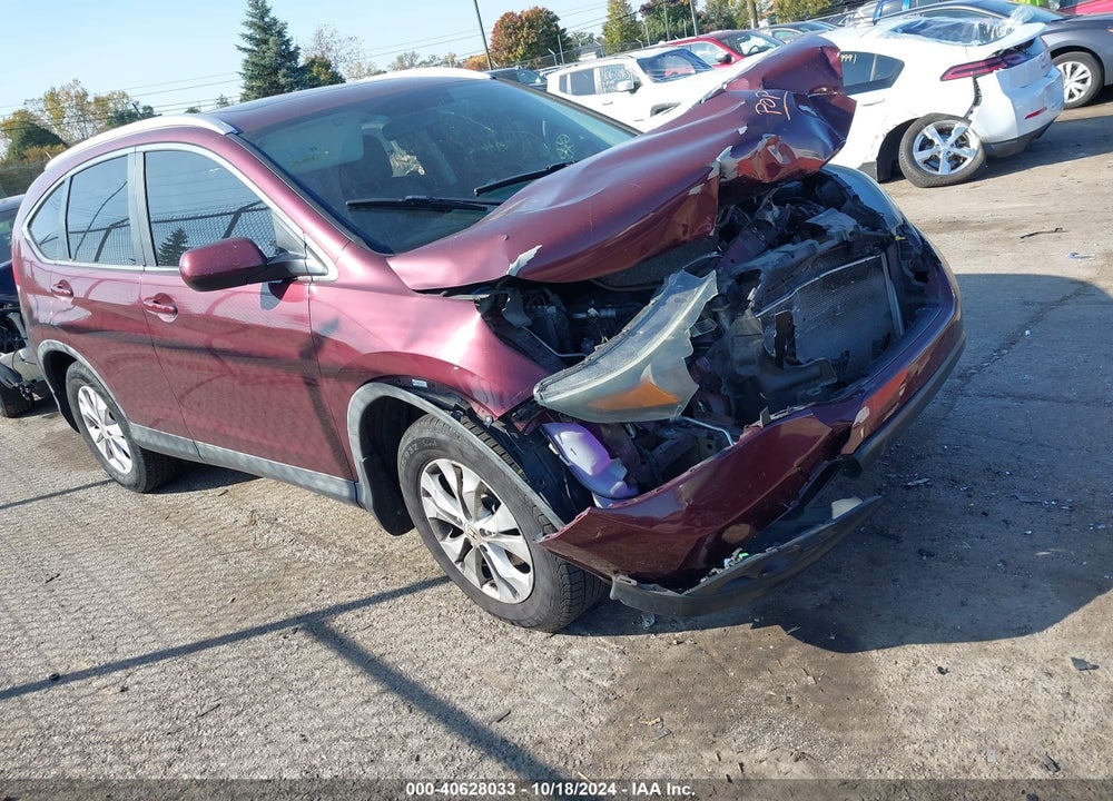 2012 HONDA CR-V EX-L VIN: 5J6RM3H74CL027276