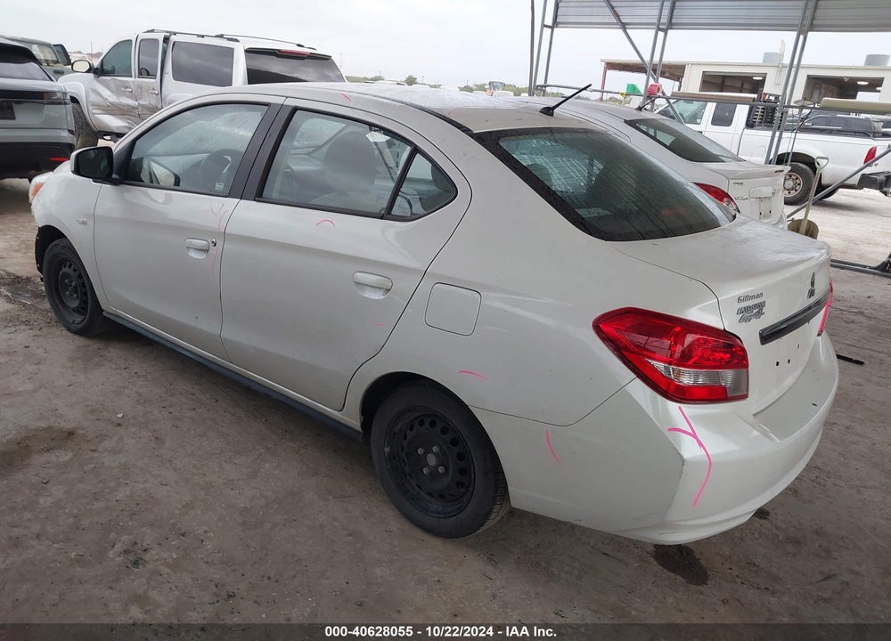 2020 MITSUBISHI MIRAGE G4 ES VIN: ML32F3FJ7LHF00905