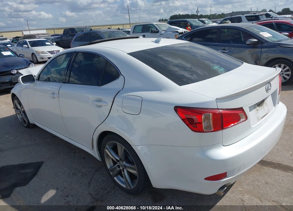 2012 LEXUS IS 250 VIN: JTHBF5C29C5158957