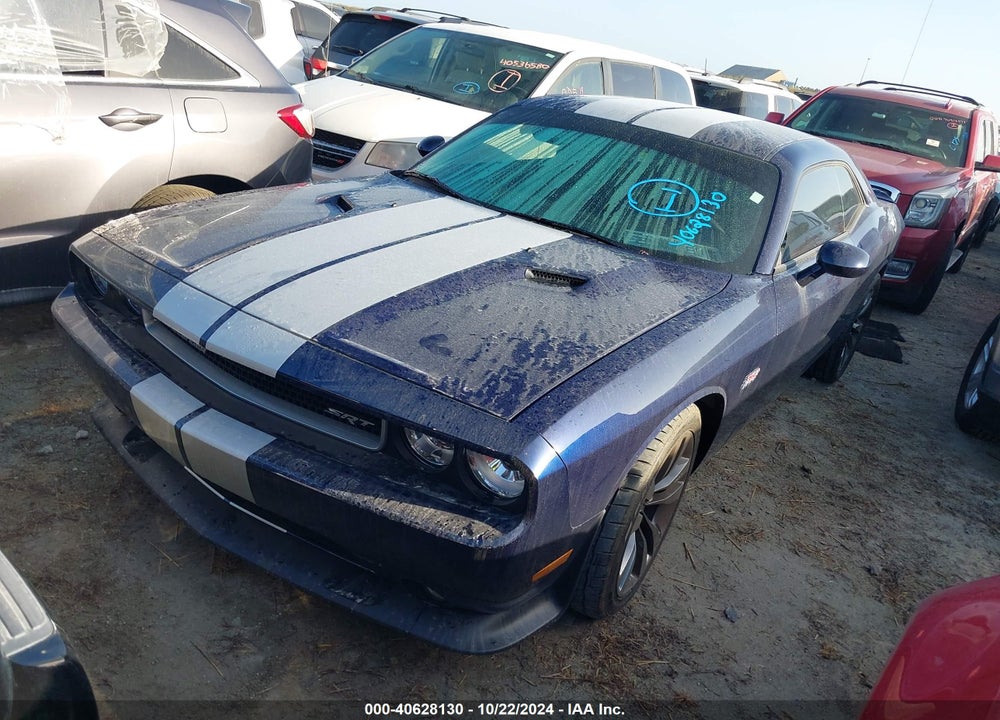 2014 DODGE CHALLENGER SRT8 VIN: 2C3CDYCJ3EH195801