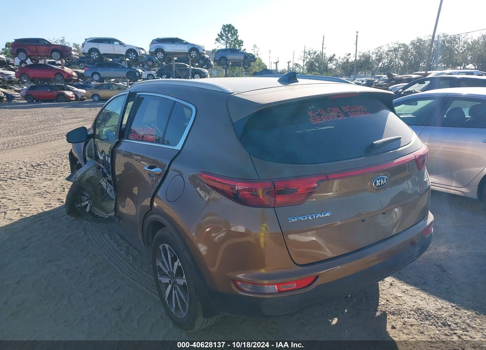 2017 KIA SPORTAGE EX VIN: KNDPN3AC8H7261325