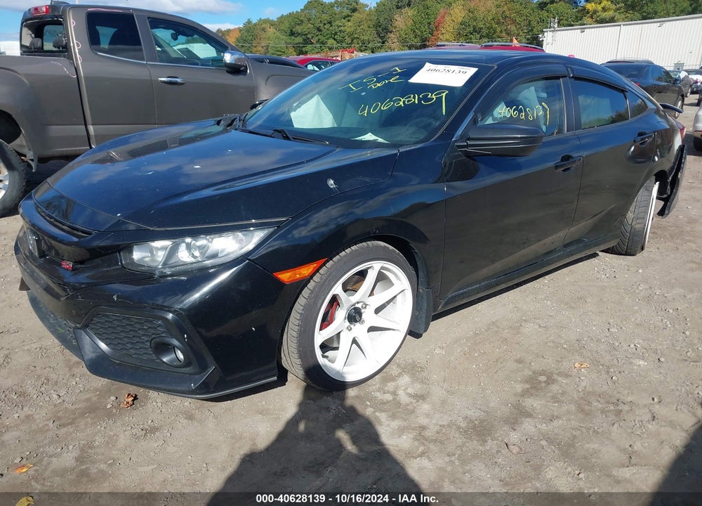 2018 HONDA CIVIC SI VIN: 2HGFC1E52JH708924