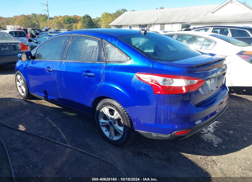 2014 FORD FOCUS SE VIN: 1FADP3F21EL292342