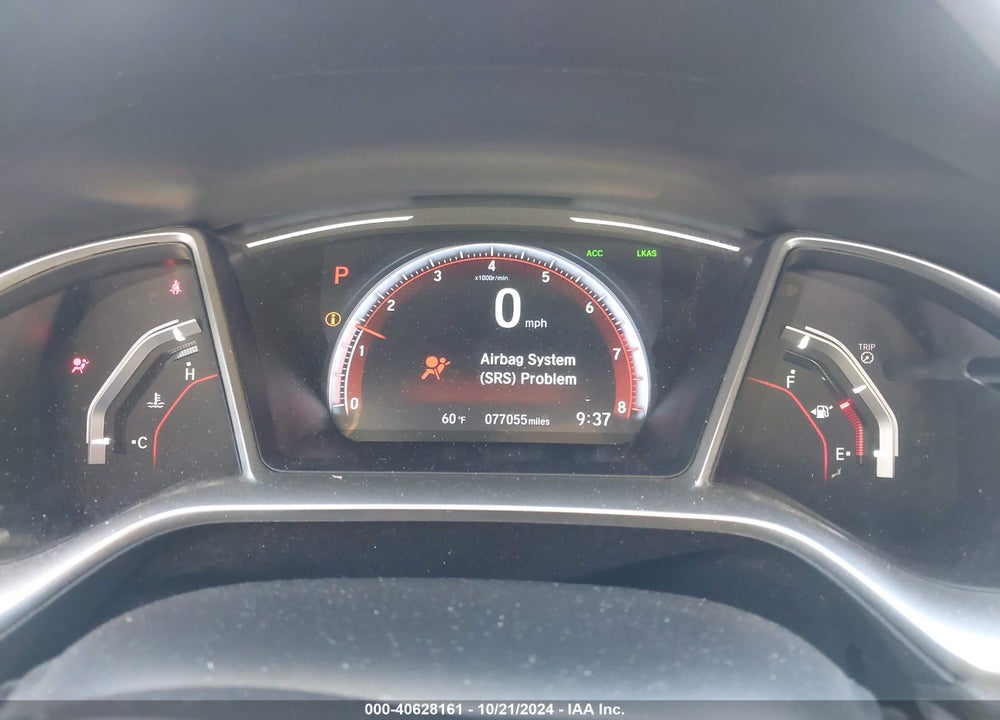 2019 HONDA CIVIC SPORT VIN: 2HGFC4B82KH306015