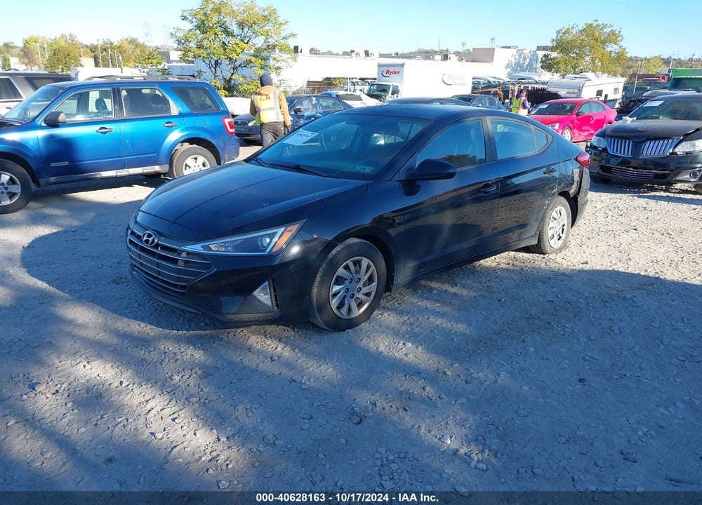 2019 HYUNDAI ELANTRA SE VIN: KMHD74LF6KU843177