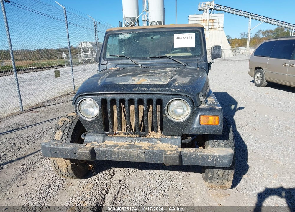 2000 JEEP WRANGLER SPORT VIN: 1J4FA49S1YP703915