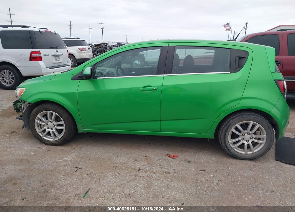 2014 CHEVROLET SONIC LT AUTO VIN: 1G1JC6SH1E4219527
