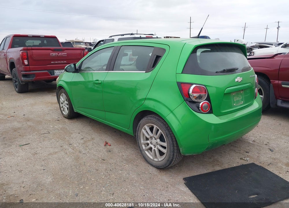 2014 CHEVROLET SONIC LT AUTO VIN: 1G1JC6SH1E4219527