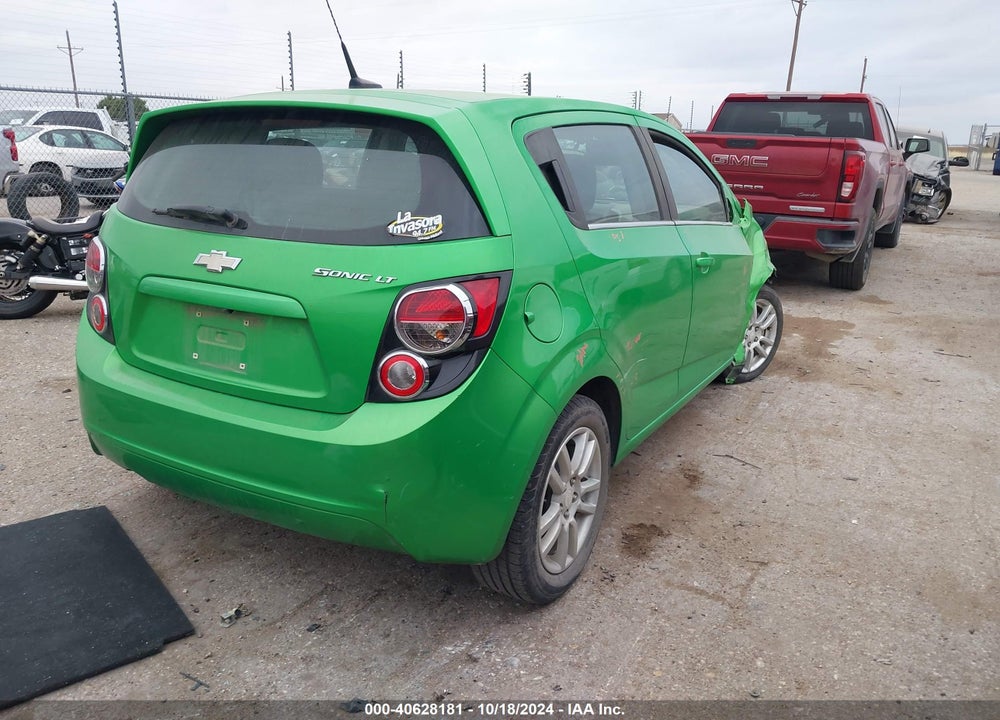 2014 CHEVROLET SONIC LT AUTO VIN: 1G1JC6SH1E4219527