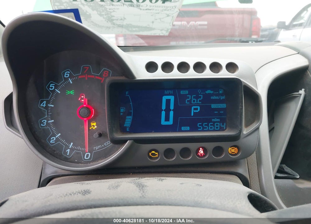 2014 CHEVROLET SONIC LT AUTO VIN: 1G1JC6SH1E4219527