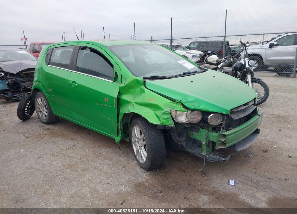 2014 CHEVROLET SONIC LT AUTO VIN: 1G1JC6SH1E4219527