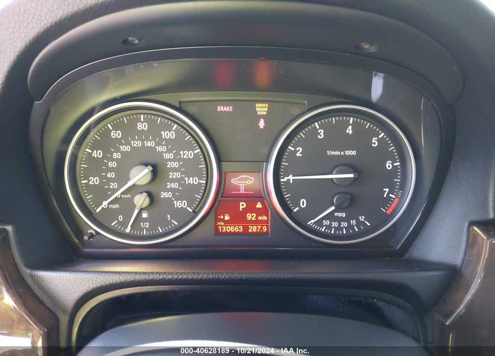 2009 BMW 328I VIN: WBAPH575X9NL78734