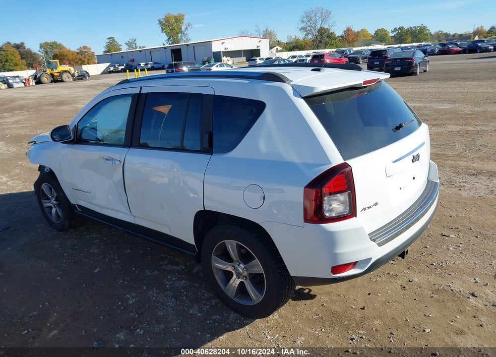 2016 JEEP COMPASS HIGH ALTITUDE EDITION VIN: 1C4NJDEB1GD764480