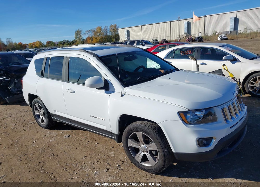 2016 JEEP COMPASS HIGH ALTITUDE EDITION VIN: 1C4NJDEB1GD764480