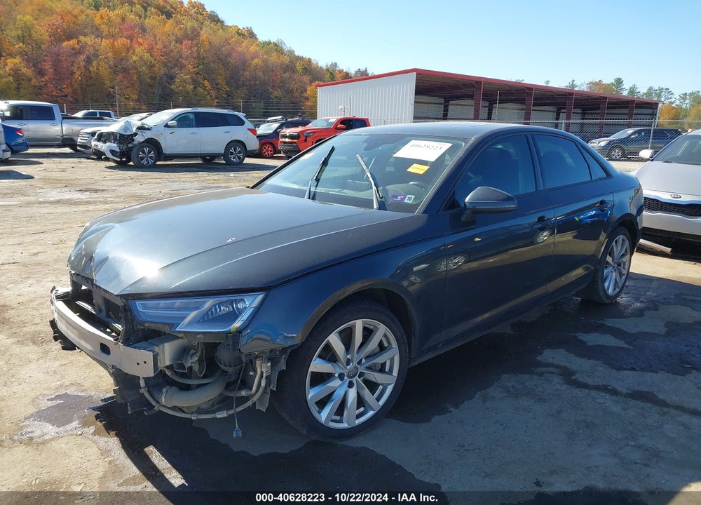 2017 AUDI A4 2.0T PREMIUM VIN: WAUANAF42HN006481
