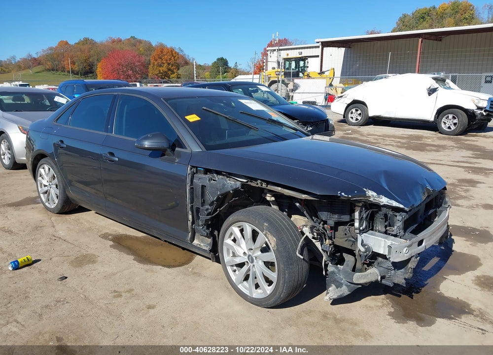 2017 AUDI A4 2.0T PREMIUM VIN: WAUANAF42HN006481