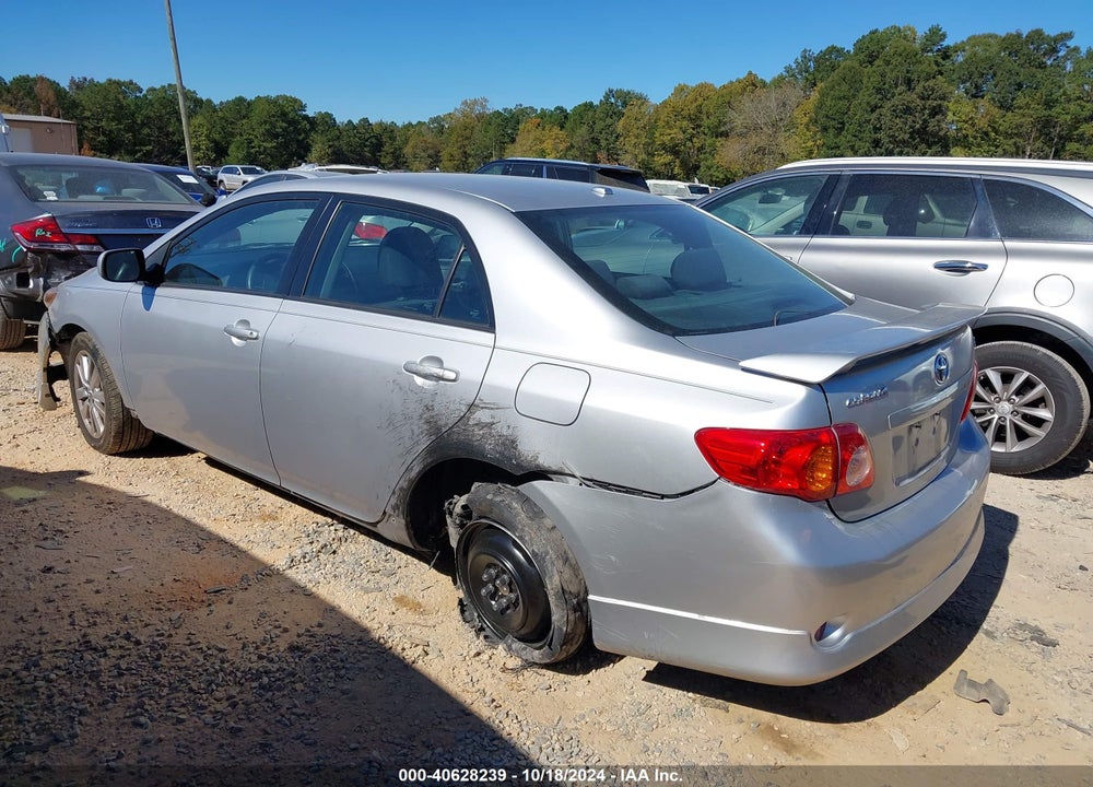 2009 TOYOTA COROLLA S VIN: 1NXBU40E79Z116880