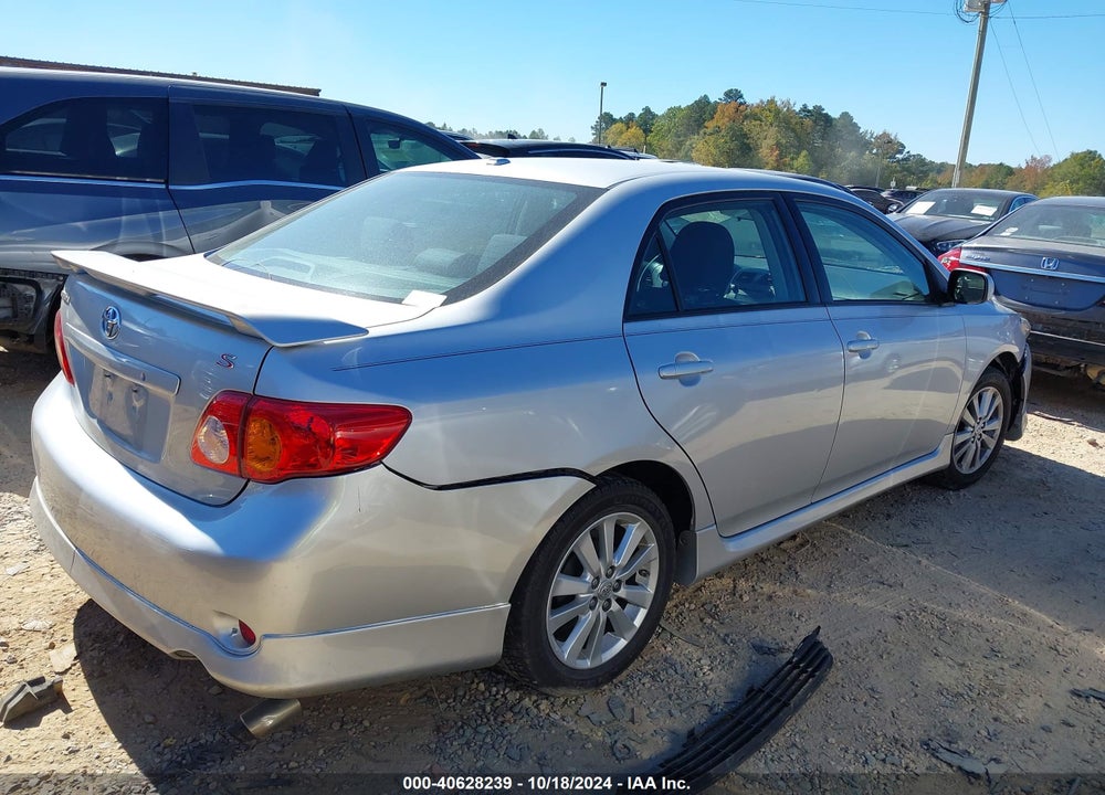 2009 TOYOTA COROLLA S VIN: 1NXBU40E79Z116880