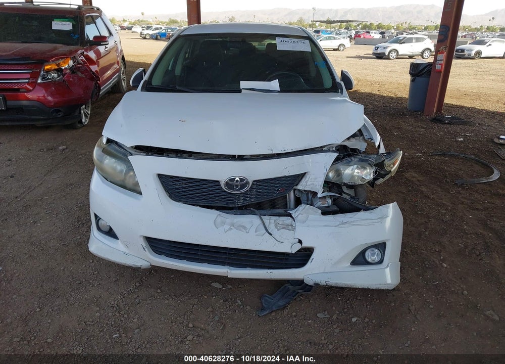 2009 TOYOTA COROLLA S VIN: 2T1BU40E29C184733