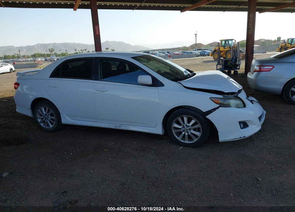 2009 TOYOTA COROLLA S VIN: 2T1BU40E29C184733