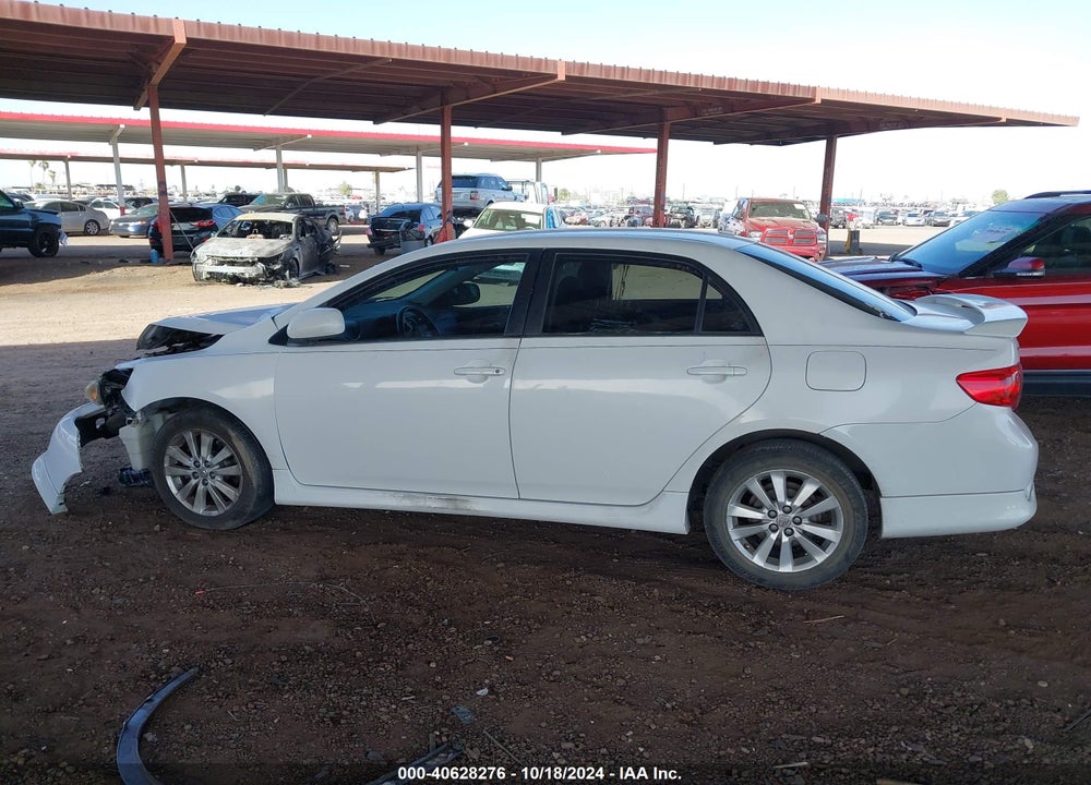 2009 TOYOTA COROLLA S VIN: 2T1BU40E29C184733