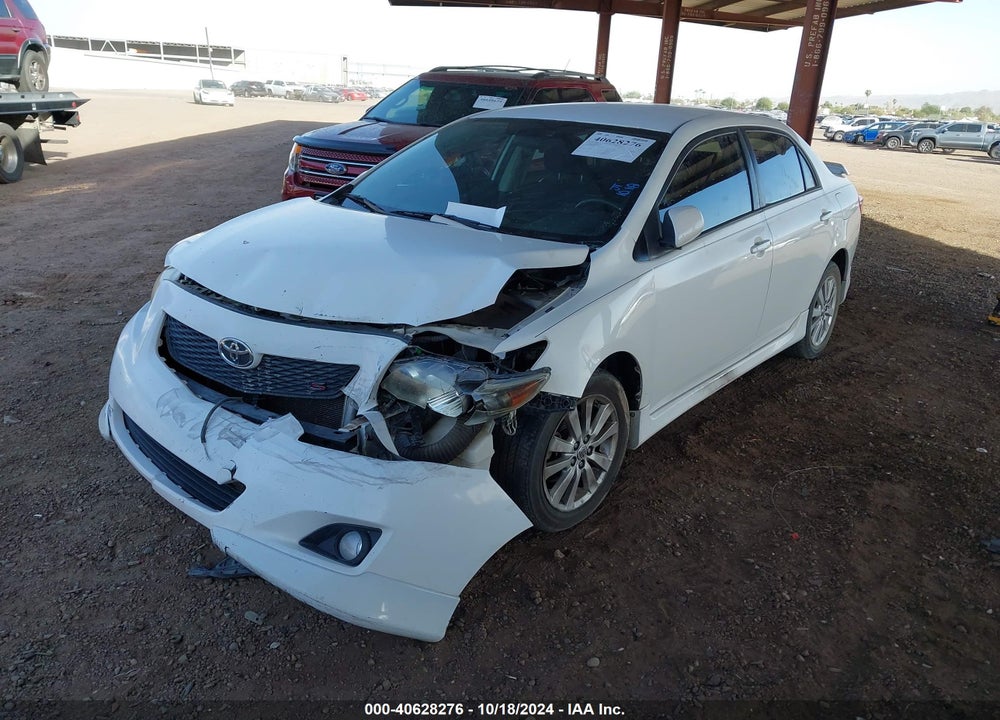 2009 TOYOTA COROLLA S VIN: 2T1BU40E29C184733