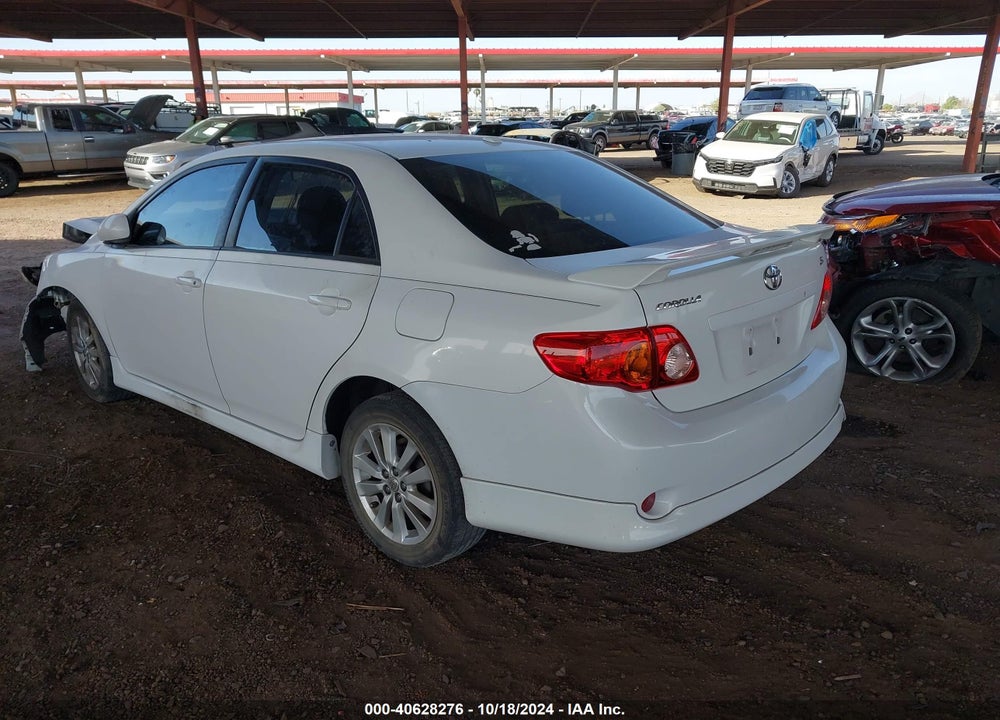 2009 TOYOTA COROLLA S VIN: 2T1BU40E29C184733
