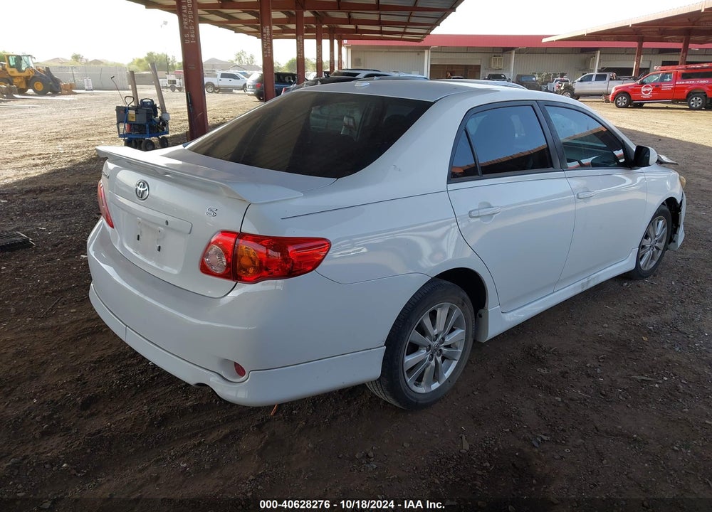 2009 TOYOTA COROLLA S VIN: 2T1BU40E29C184733