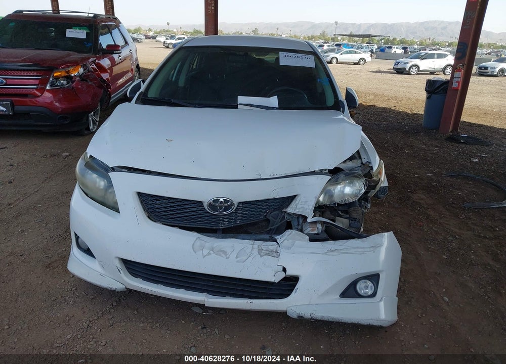 2009 TOYOTA COROLLA S VIN: 2T1BU40E29C184733