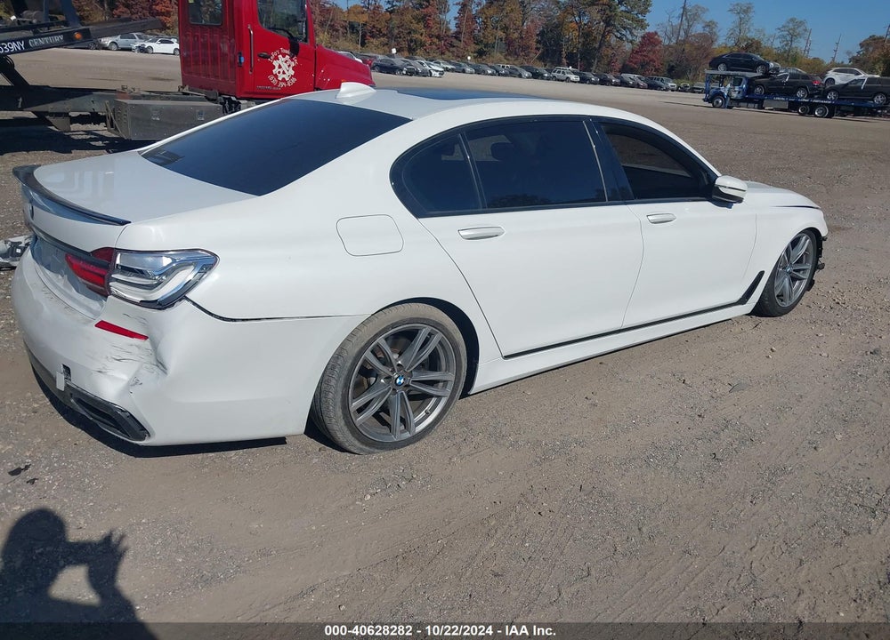 2019 BMW 740I XDRIVE VIN: WBA7E4C55KGV70341
