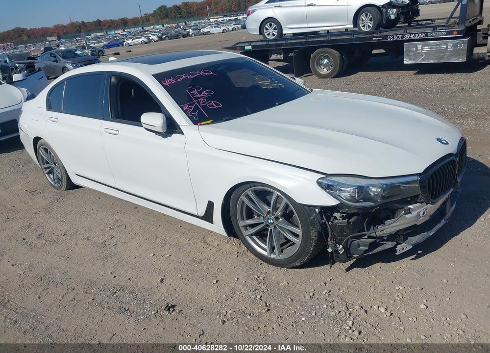 2019 BMW 740I XDRIVE VIN: WBA7E4C55KGV70341