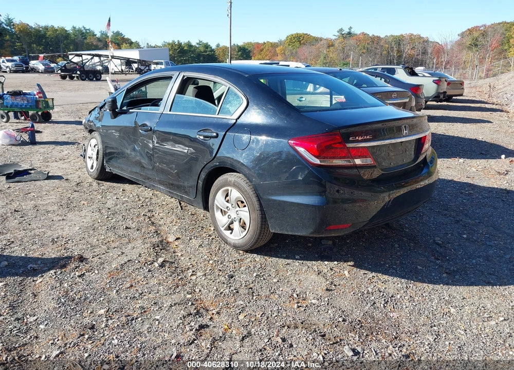 2015 HONDA CIVIC LX VIN: 19XFB2F55FE281733