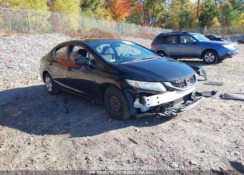 2015 HONDA CIVIC LX VIN: 19XFB2F55FE281733