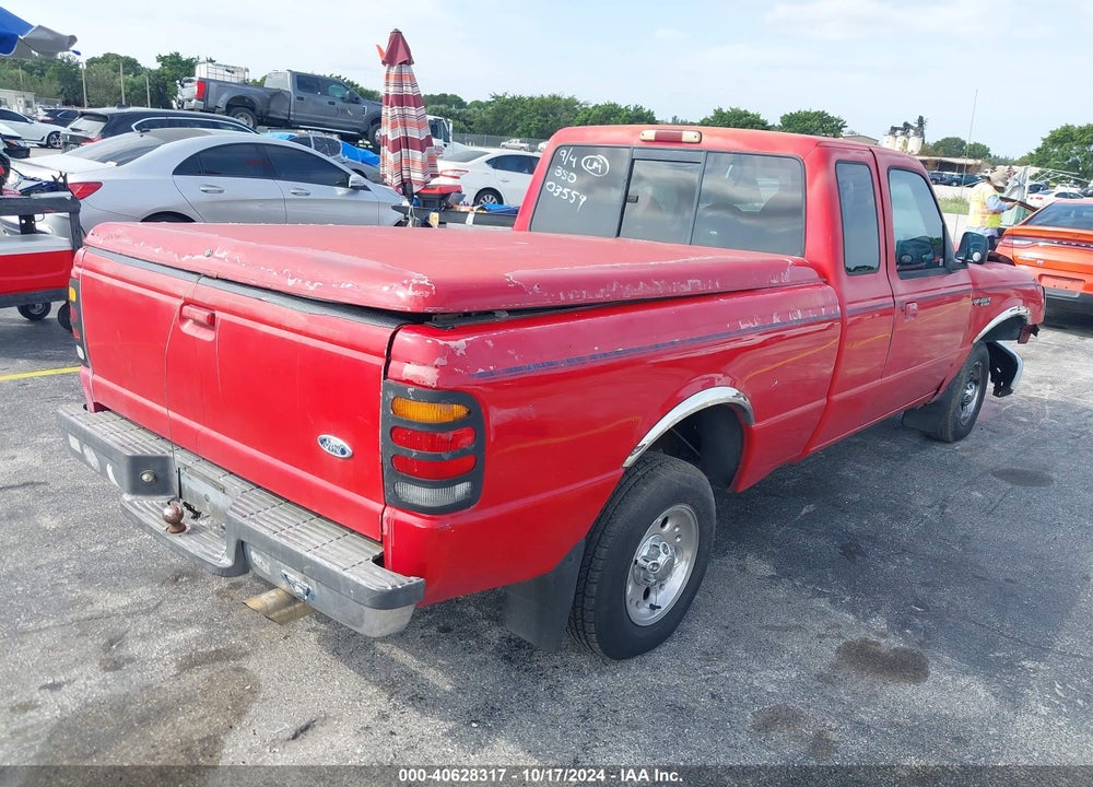 1998 FORD RANGER SUPER CAB VIN: 1FTYR14U2WPB03559