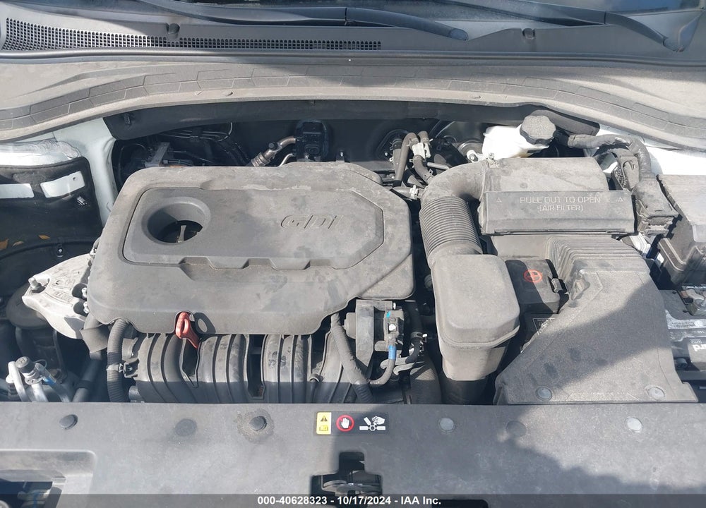 2019 HYUNDAI SANTA FE SE VIN: 5NMS23AD8KH028363