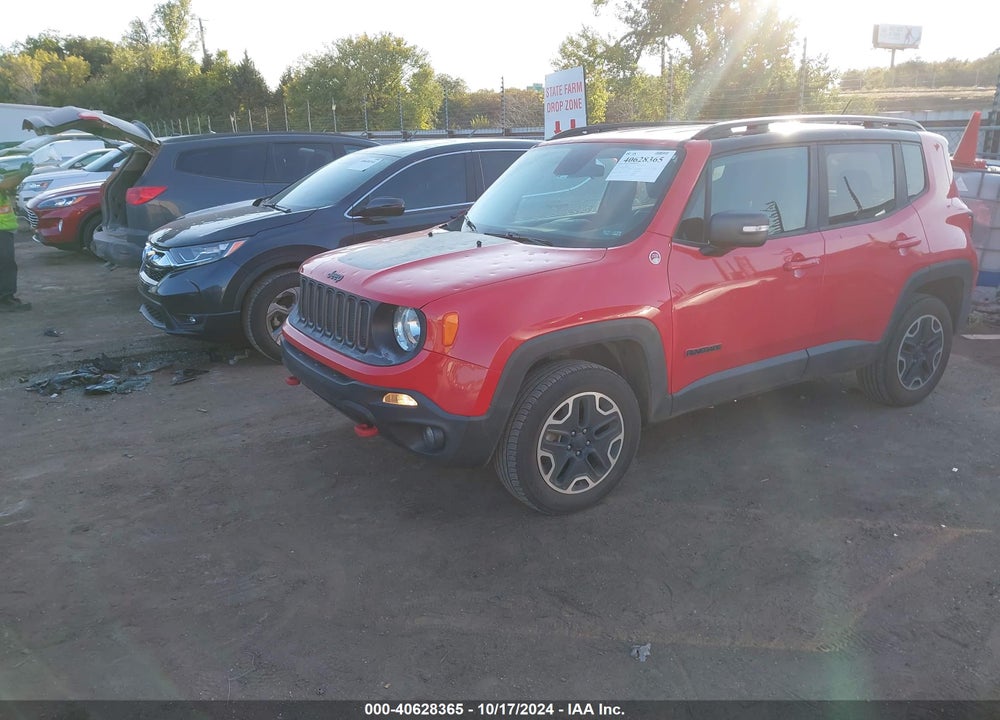 2017 JEEP RENEGADE TRAILHAWK 4X4 VIN: ZACCJBCB3HPF02686