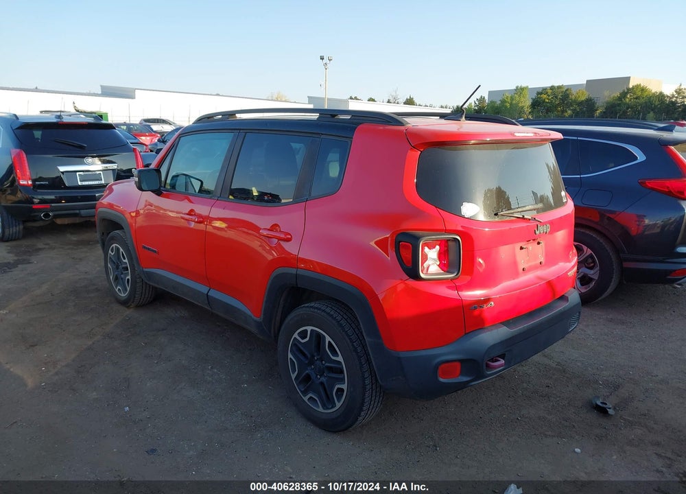 2017 JEEP RENEGADE TRAILHAWK 4X4 VIN: ZACCJBCB3HPF02686