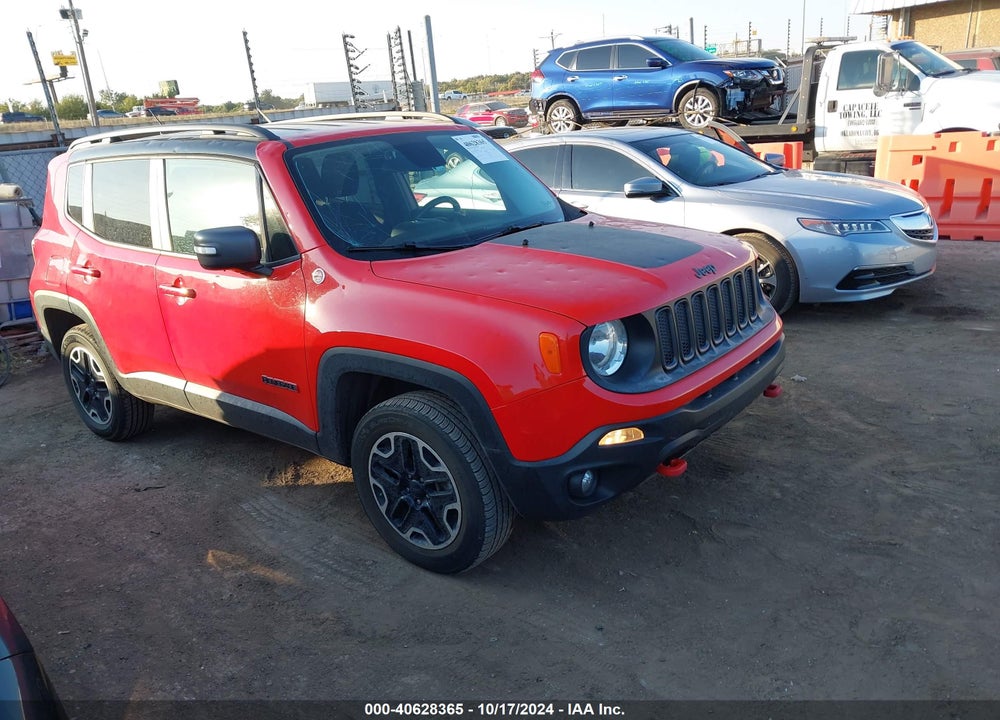 2017 JEEP RENEGADE TRAILHAWK 4X4 VIN: ZACCJBCB3HPF02686