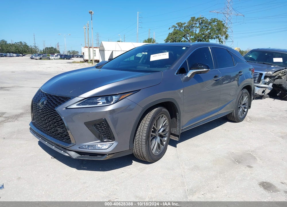 2022 LEXUS RX 350 F SPORT HANDLING VIN: 2T2YZMDA3NC359936
