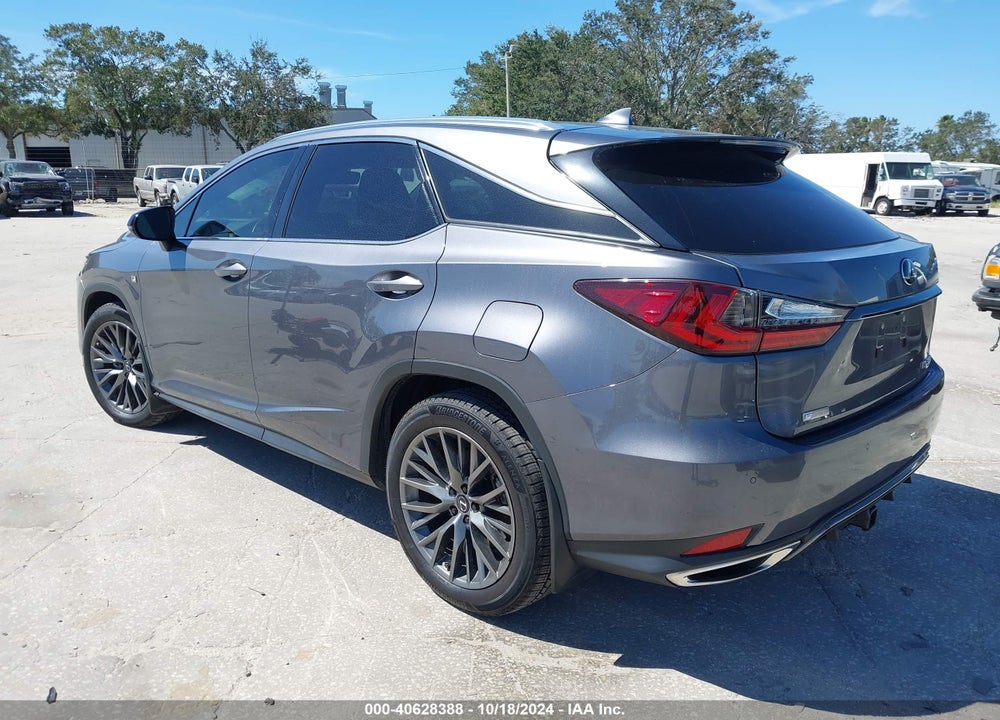 2022 LEXUS RX 350 F SPORT HANDLING VIN: 2T2YZMDA3NC359936