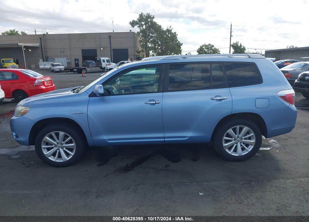 2008 TOYOTA HIGHLANDER HYBRID VIN: JTEEW41A382016501